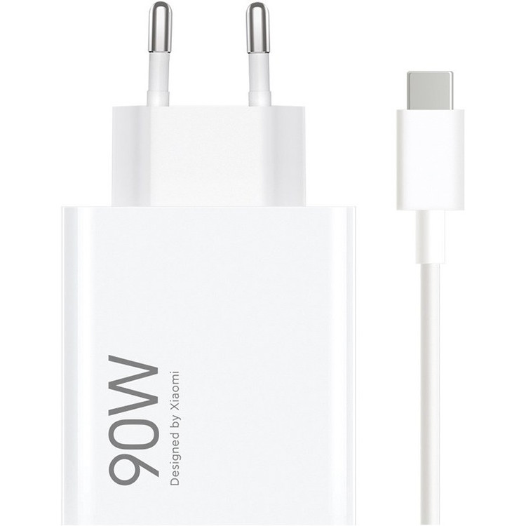کلگی شارژ شیائومی 90w به همراه کابل شارژ ۱۰۰٪اورجینال pin USA