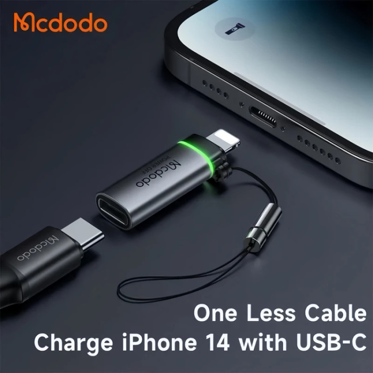 مبدل USB-C به لایتنینگ مک دودو مدل OT-2590