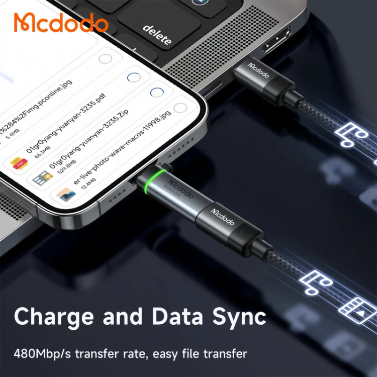 مبدل USB-C به لایتنینگ مک دودو مدل OT-2590
