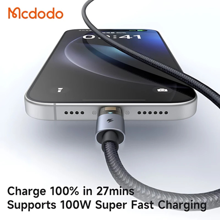 کابل تبدیل USB به USB-C مک دودو مدل CA-689 طول 1.2 متر