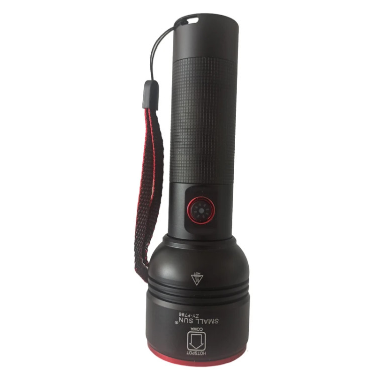 چراغ قوه زوم دار تک حالته اسمال سان ZY-F786