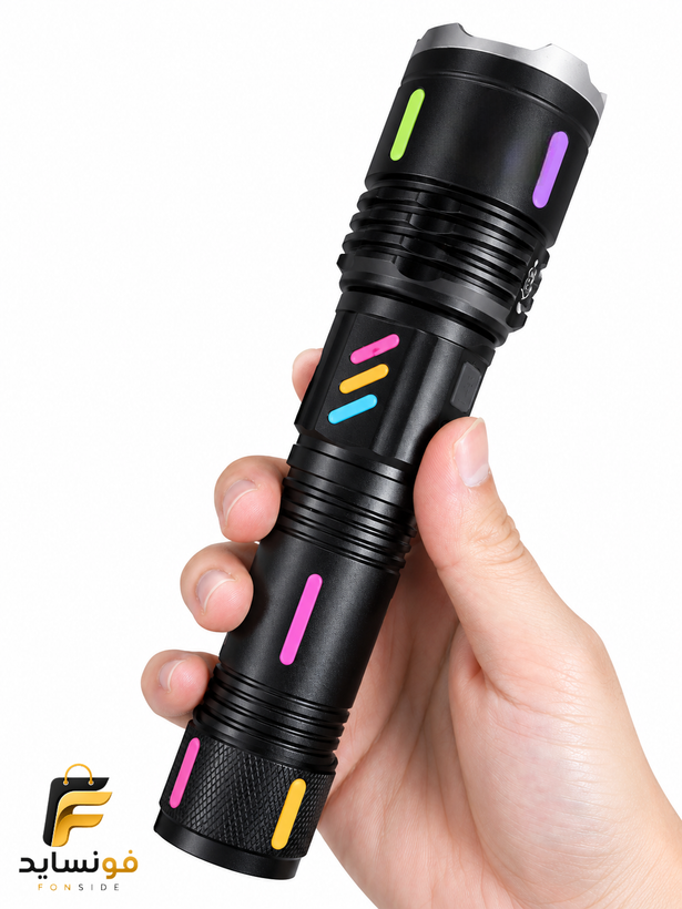 چراغ قوه دستی اسمال سان مدل zy-291 با نور مهتابی