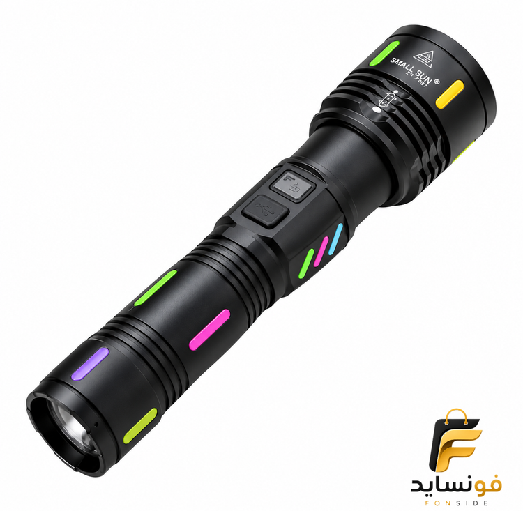چراغ قوه دستی اسمال سان مدل zy-291 با نور مهتابی