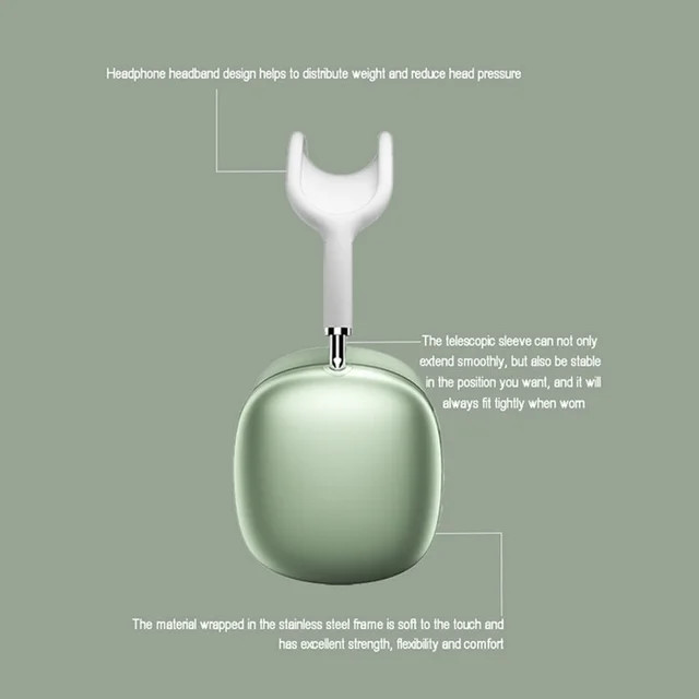 هدفون بلوتوثی مدل Airpods Max P9