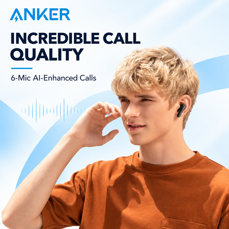 Anker SoundcoreR50i طراحی ارگونومیک مناسب مکالمه