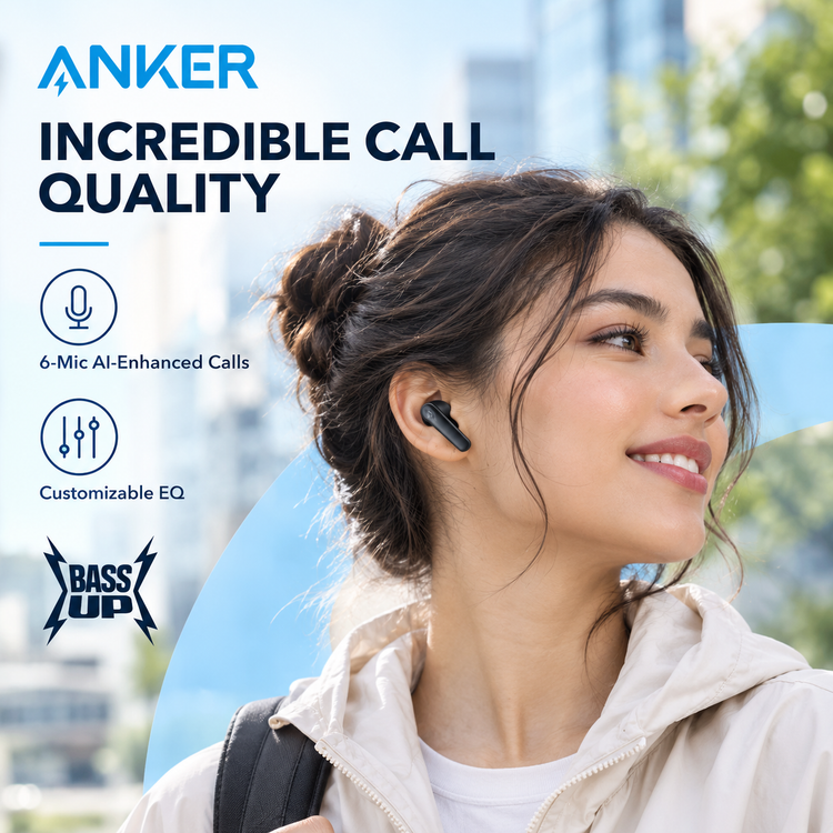SoundcoreR50i با طراحی ارگونومیک و خوش ساخت