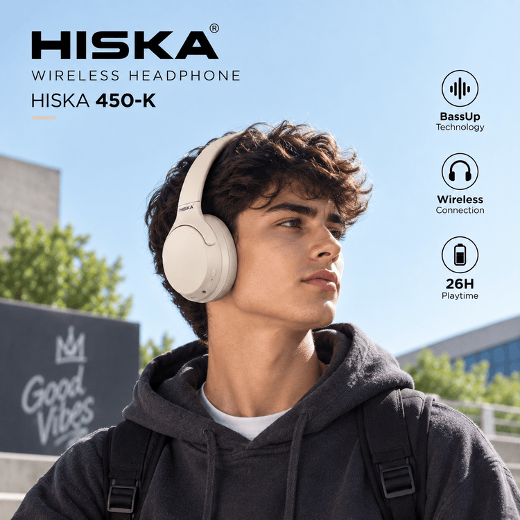 هدفون بلوتوثی هیسکا مدل HISKA K450