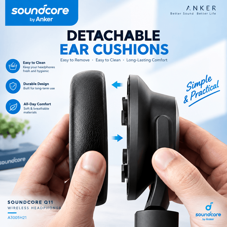 هدفون بلوتوثی انکر Soundcore مدل Q11 A300H21