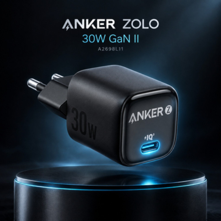 شارژر دیواری 30 وات انكر مدل Zolo A2698